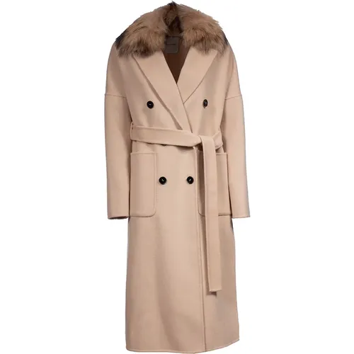 Coats > Belted Coats - - Ermanno Scervino - Modalova