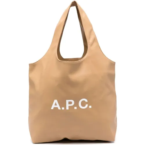 A.p.c. - Bags > Tote Bags - Beige - A.p.c. - Modalova