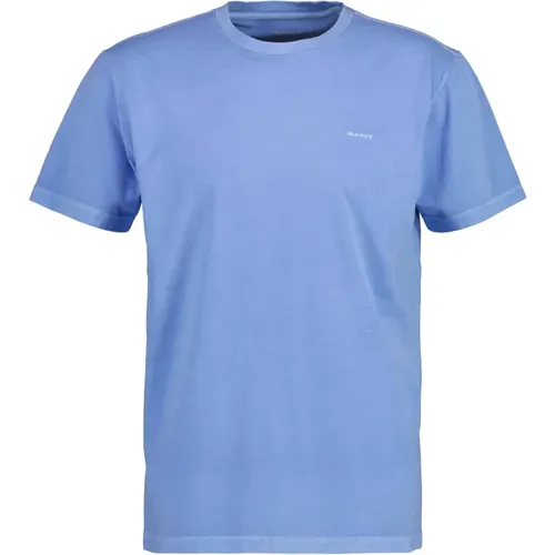 Gant - Tops > T-Shirts - Blue - Gant - Modalova