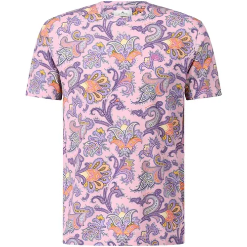 Etro - Tops > T-Shirts - Pink - ETRO - Modalova