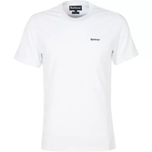 Barbour - Tops > T-Shirts - White - Barbour - Modalova