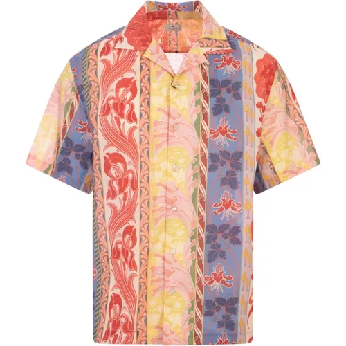 Shirts > Short Sleeve Shirts - - ETRO - Modalova