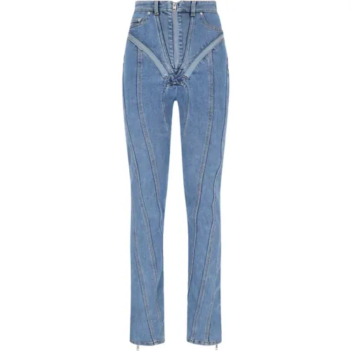 Jeans > Slim-fit Jeans - - Mugler - Modalova