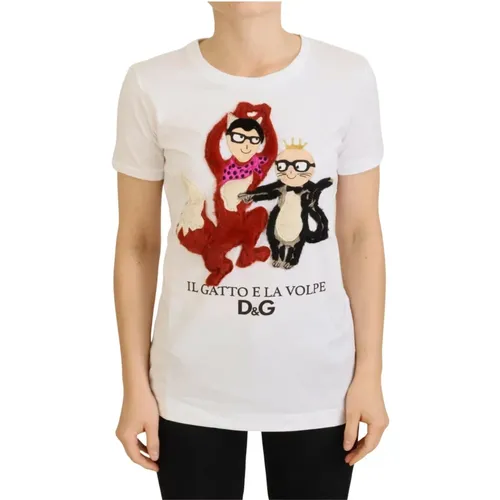 Tops > T-Shirts - - Dolce & Gabbana - Modalova