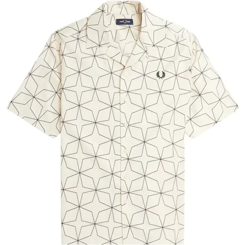 Shirts > Short Sleeve Shirts - - Fred Perry - Modalova