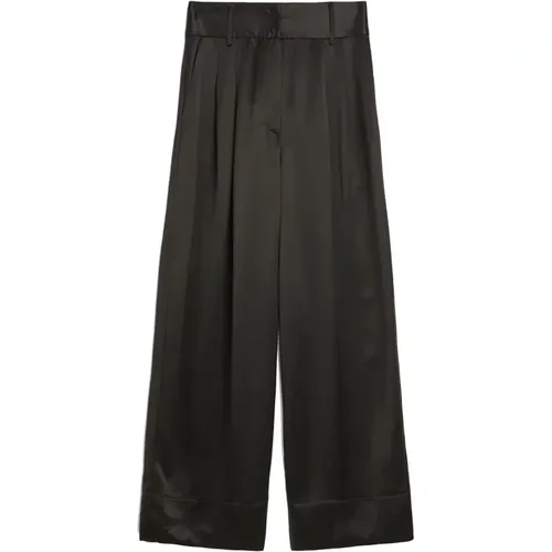 Trousers > Wide Trousers - - By Malene Birger - Modalova