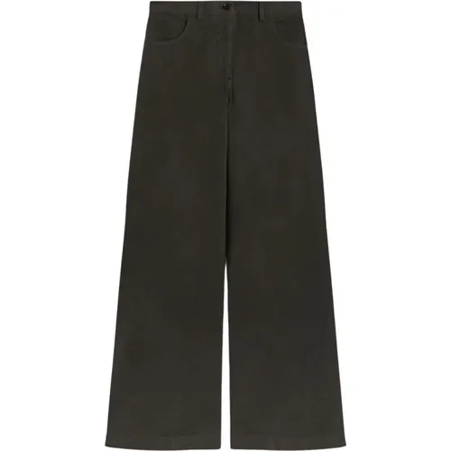 Trousers > Wide Trousers - - Aspesi - Modalova