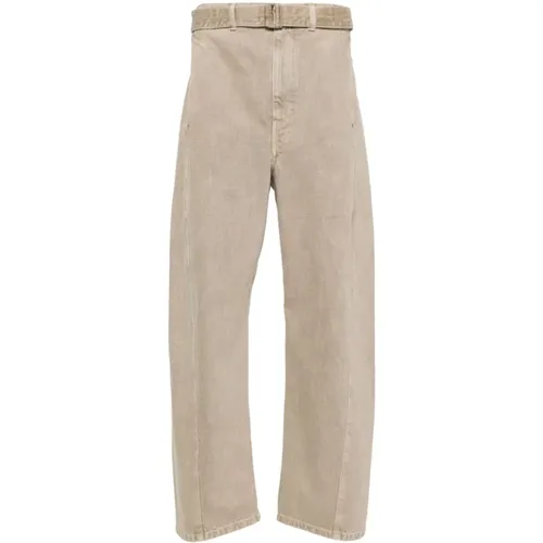Trousers > Wide Trousers - - Lemaire - Modalova