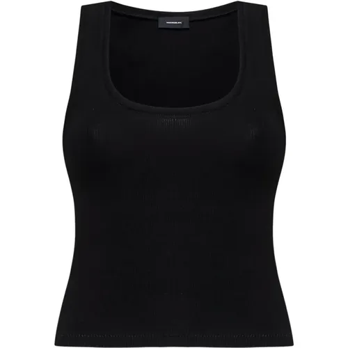 Tops > Sleeveless Tops - - Wardrobe.nyc - Modalova