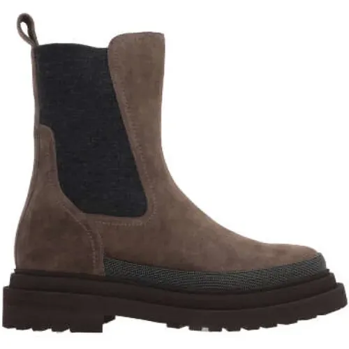 Shoes > Boots > Chelsea Boots - - BRUNELLO CUCINELLI - Modalova