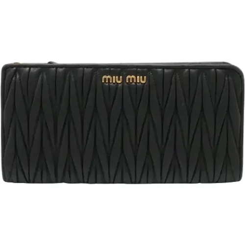 Pre-owned > Pre-owned Accessories > Pre-owned Wallets - - Miu Miu Pre-owned - Modalova