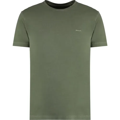 Gant - Tops > T-Shirts - Green - Gant - Modalova