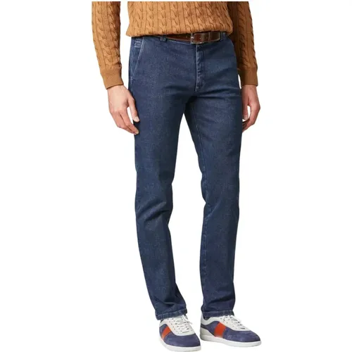 Meyer - Chinos - Bleu - Meyer - Modalova