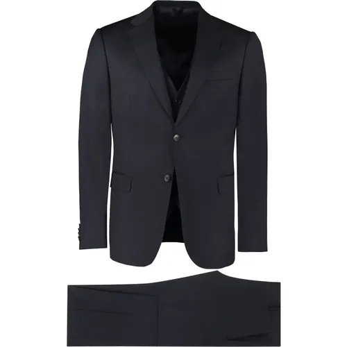 Suits > Suit Sets > Single Breasted Suits - - Z Zegna - Modalova