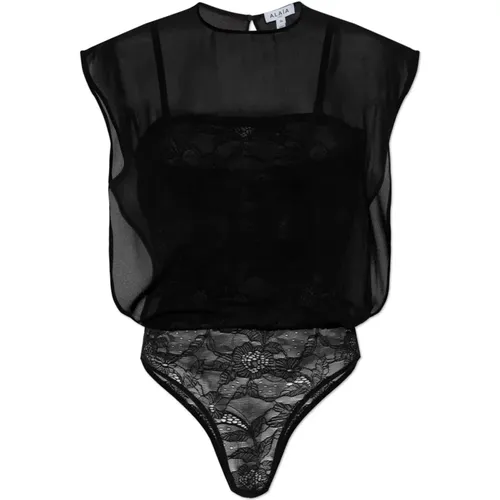 Alaïa - Tops > Body - Black - Alaïa - Modalova