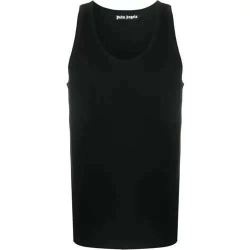 Tops > Sleeveless Tops - - Palm Angels - Modalova