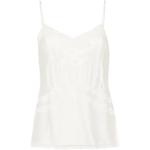 Tops > Sleeveless Tops - - Ermanno Scervino - Modalova