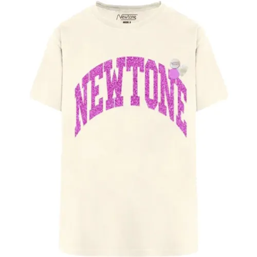 Newtone - Tops > T-Shirts - Beige - Newtone - Modalova