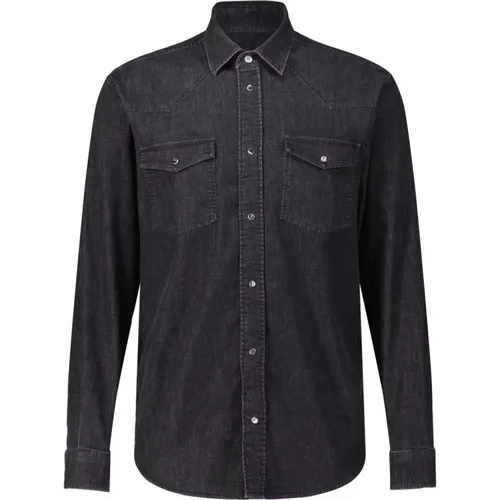 Shirts > Denim Shirts - - Dondup - Modalova