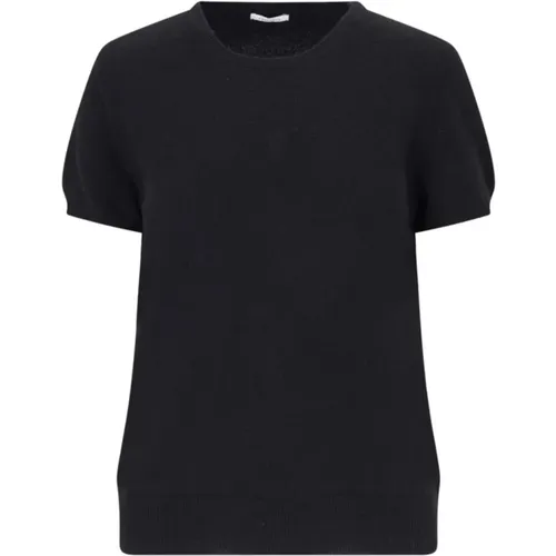 Malo - Tops > T-Shirts - Black - Malo - Modalova