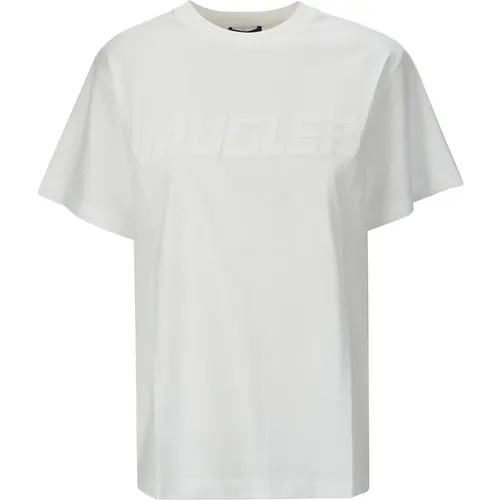 Mugler - Tops > T-Shirts - White - Mugler - Modalova
