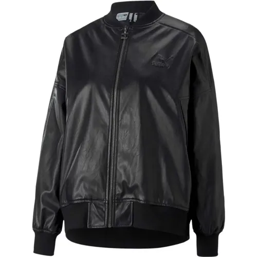 Jackets > Leather Jackets - - Puma - Modalova