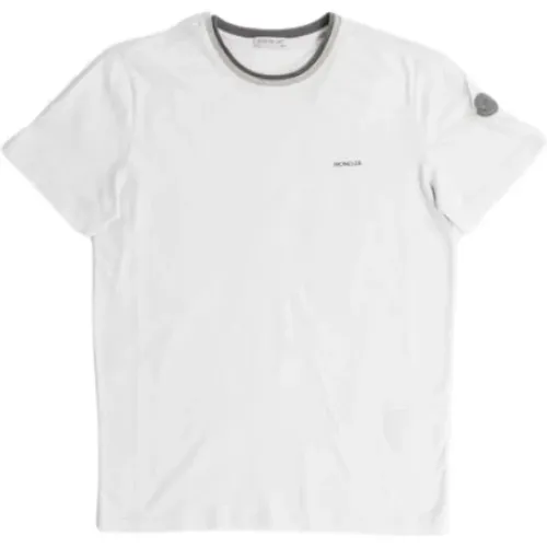 Moncler - Tops > T-Shirts - White - Moncler - Modalova