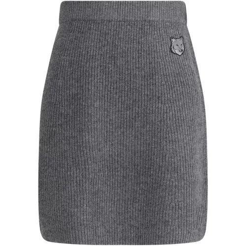 Skirts > Short Skirts - - Maison Kitsuné - Modalova