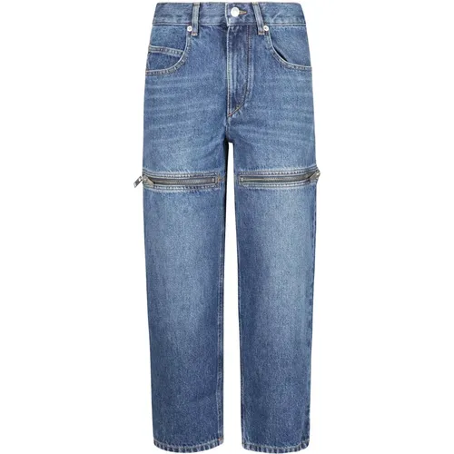 Jeans > Straight Jeans - - Isabel Marant Étoile - Modalova