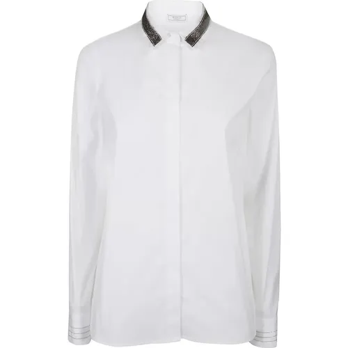 Blouses & Shirts > Shirts - - PESERICO - Modalova