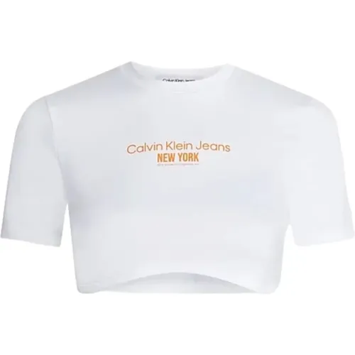 Tops > T-Shirts - - Calvin Klein Jeans - Modalova