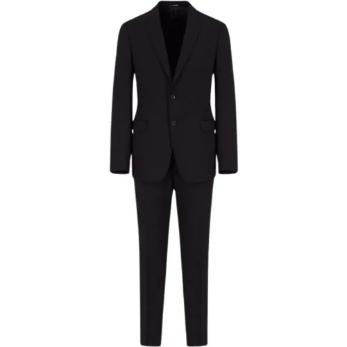 Suits > Suit Sets > Single Breasted Suits - - Emporio Armani - Modalova