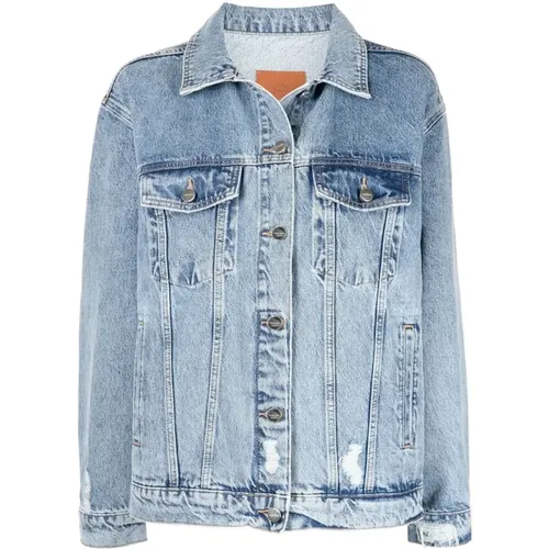 Jackets > Denim Jackets - - Anine Bing - Modalova