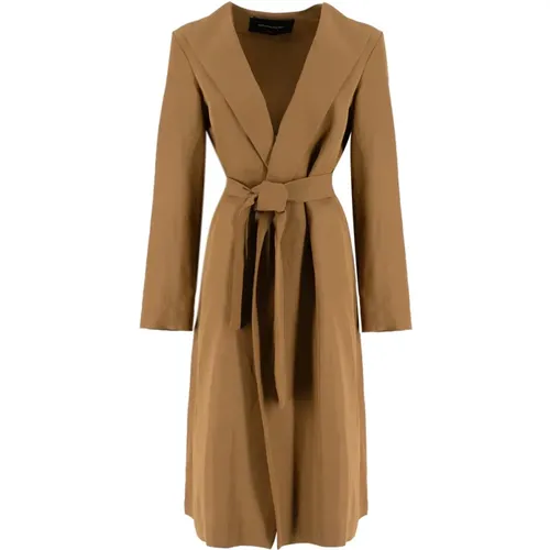 Coats > Belted Coats - - Fabiana Filippi - Modalova