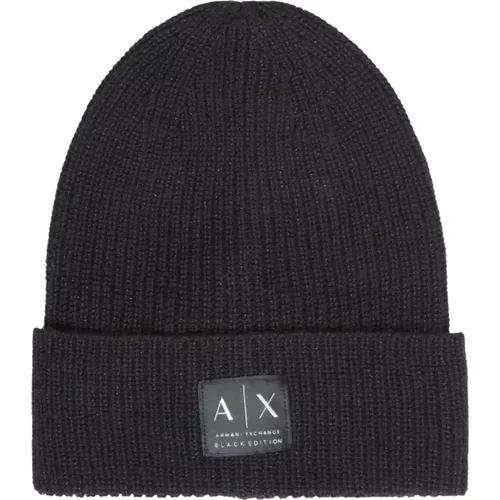 Accessories > Hats > Beanies - - Armani Exchange - Modalova