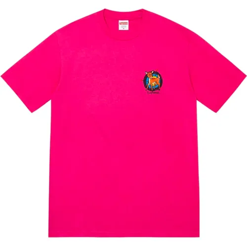 Supreme - Tops > T-Shirts - Pink - Supreme - Modalova