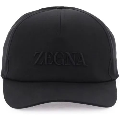 Accessories > Hats > Caps - - Ermenegildo Zegna - Modalova
