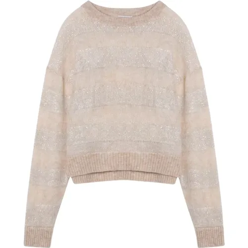 Knitwear > Round-neck Knitwear - - BRUNELLO CUCINELLI - Modalova