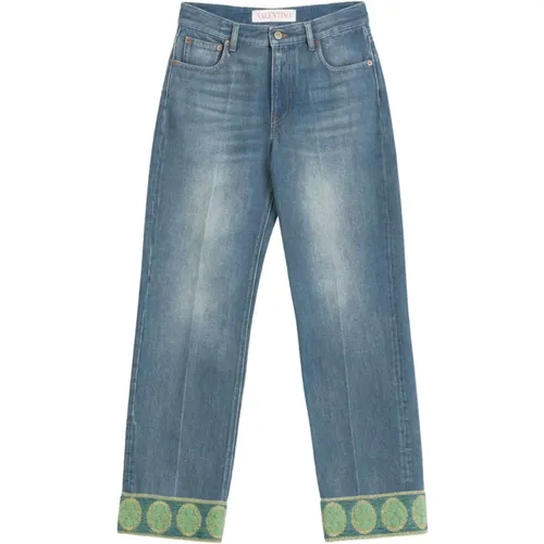 Jeans > Straight Jeans - - Valentino Garavani - Modalova