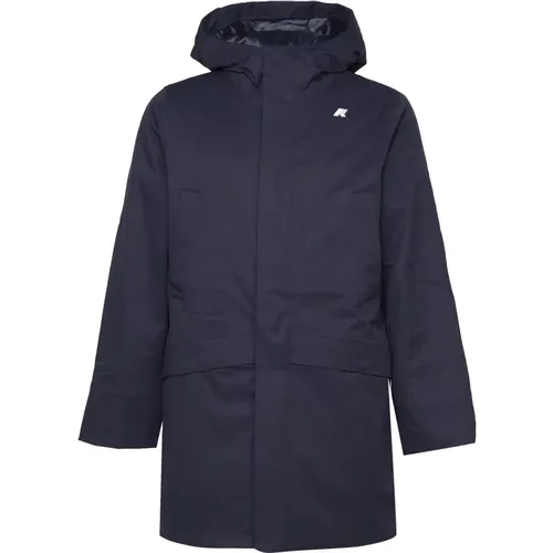 K-Way - Coats > Parkas - Blue - K-way - Modalova