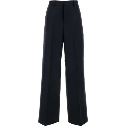 Trousers > Wide Trousers - - Ami Paris - Modalova