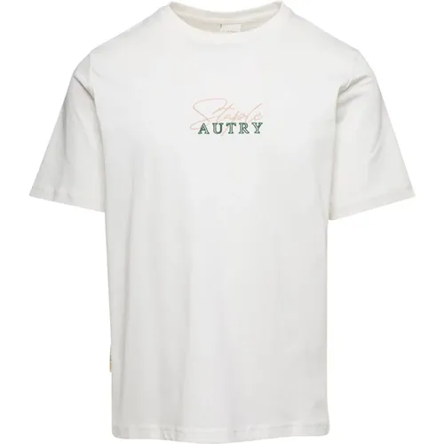 Autry - Tops > T-Shirts - White - Autry - Modalova