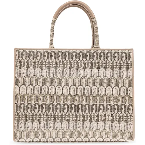 Furla - Bags > Handbags - Beige - Furla - Modalova