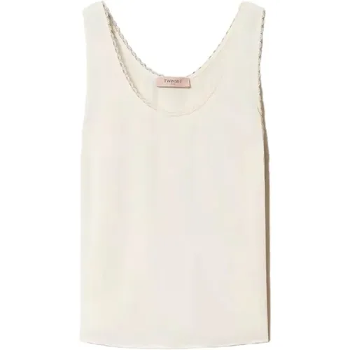 Tops > Sleeveless Tops - - Twinset - Modalova