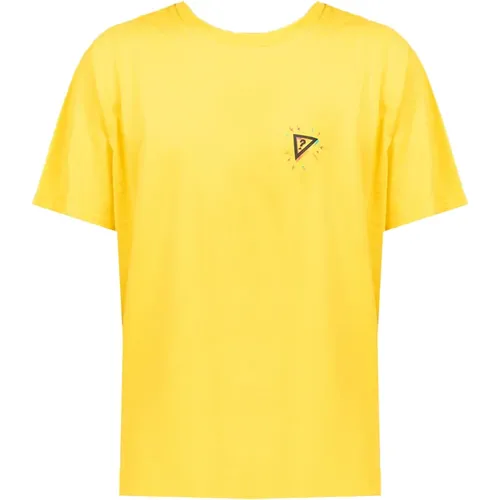 Guess - Tops > T-Shirts - Yellow - Guess - Modalova