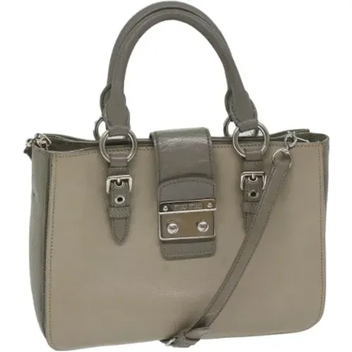 Pre-owned > Pre-owned Bags > Pre-owned Cross Body Bags - - Miu Miu Pre-owned - Modalova