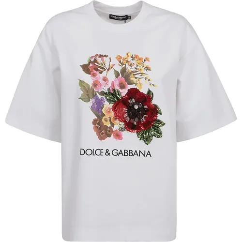 Tops > T-Shirts - - Dolce & Gabbana - Modalova