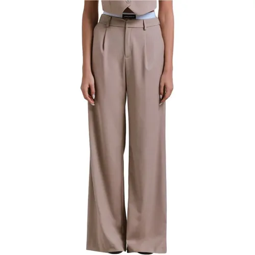 Trousers > Wide Trousers - - Hinnominate - Modalova