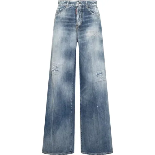 Jeans > Wide Jeans - - Dsquared2 - Modalova