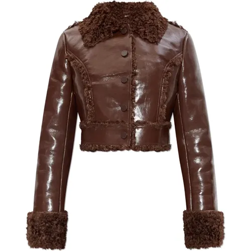 Jackets > Faux Fur & Shearling Jackets - - Cult Gaia - Modalova